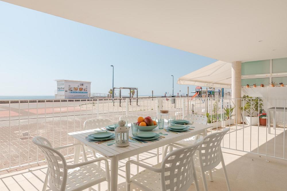 Marsalada - Ground Floor Front Line Beach Apartment Playa de Mar Esterno foto